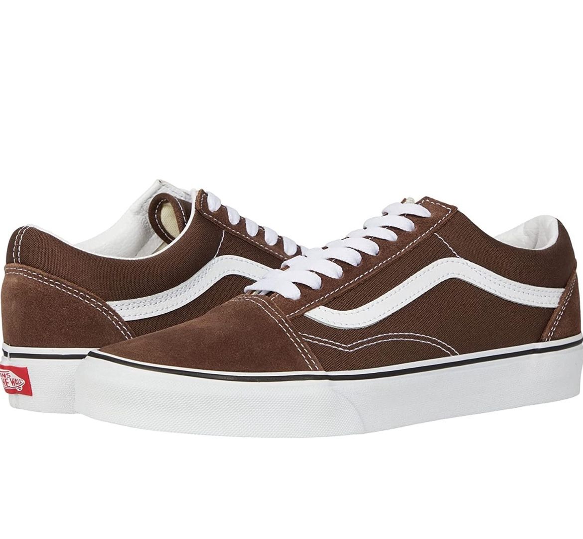 Vans Shoes Size 12 Brown Color Good Condition