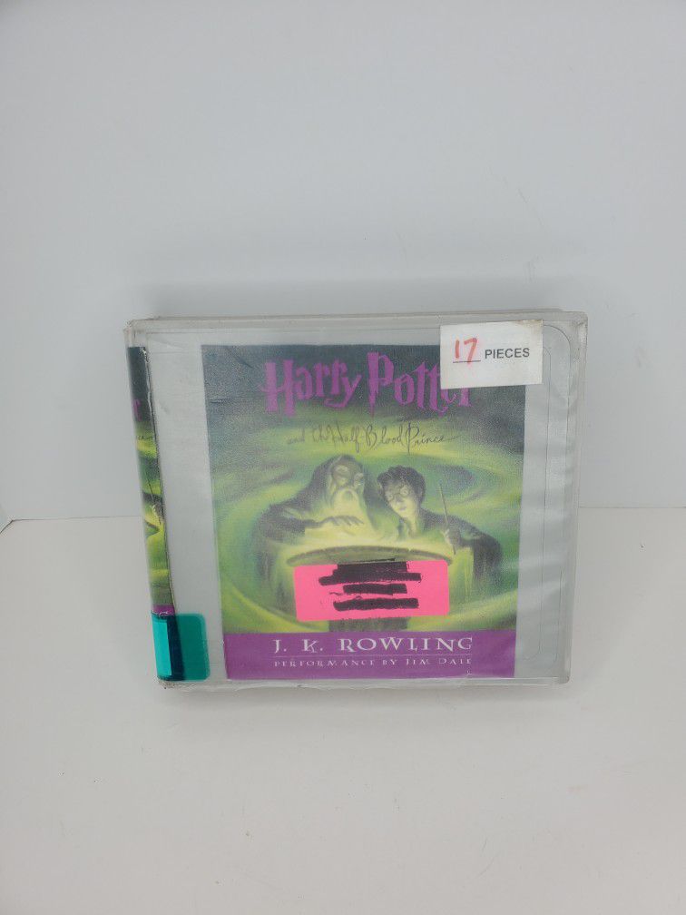 Harry Potter and the Half-Blood Prince Audiobook 17 CD'S J.K. Rowling Unabridged