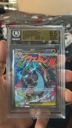 Mega Charizard X EX BGS 9.5 pokemon