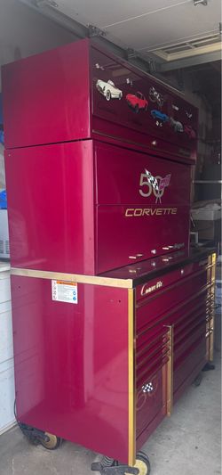 Snap-on Corvette 50th Anniversary 3 piece Tool Box Set