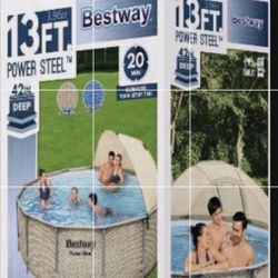 13 Ft Pool Bestway Power Steel