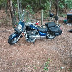 2005 Suzuki Intruder Will Trade For Good Pontoon Boat With Trailer 