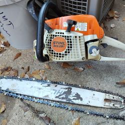 Sthil Ms 291 Para Partes. Arranca Y Se Apaga 