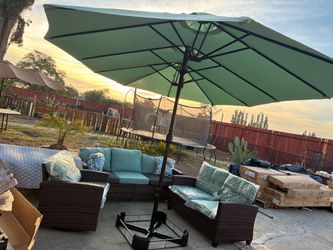4 Piece Outdoor Patio Couch Set