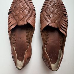 SOLS haurache Sandal Real Leather Women Size 6.5