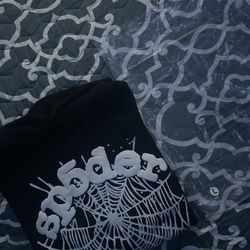 Black OG sp5der hoodie