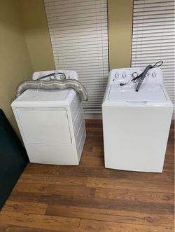 Washer and Dryer Set – White