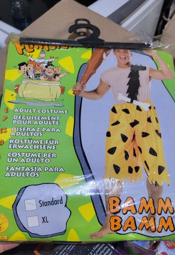 The Flintstones: Bamm-Bamm Animated Adult Costume Standard Size