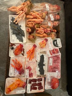 Halloween decorations/Butcher sho