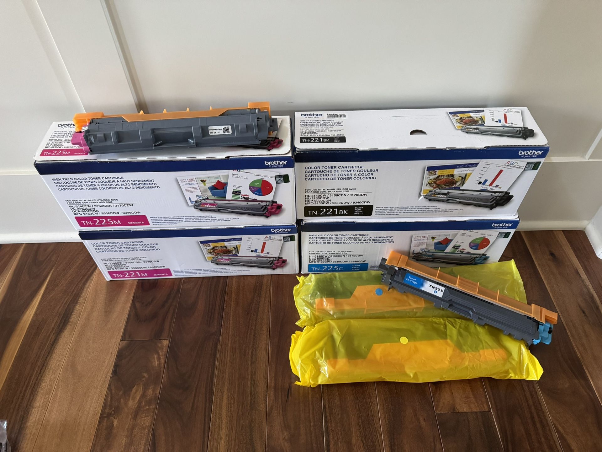 Brother TN cartridge Set