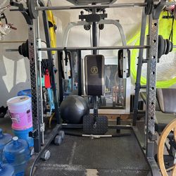 Marcy rack and squat rack