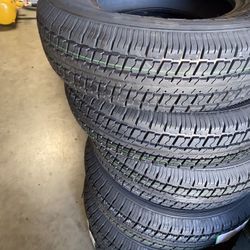 One new trailer tire ST 225x75-15 10 ply $85each