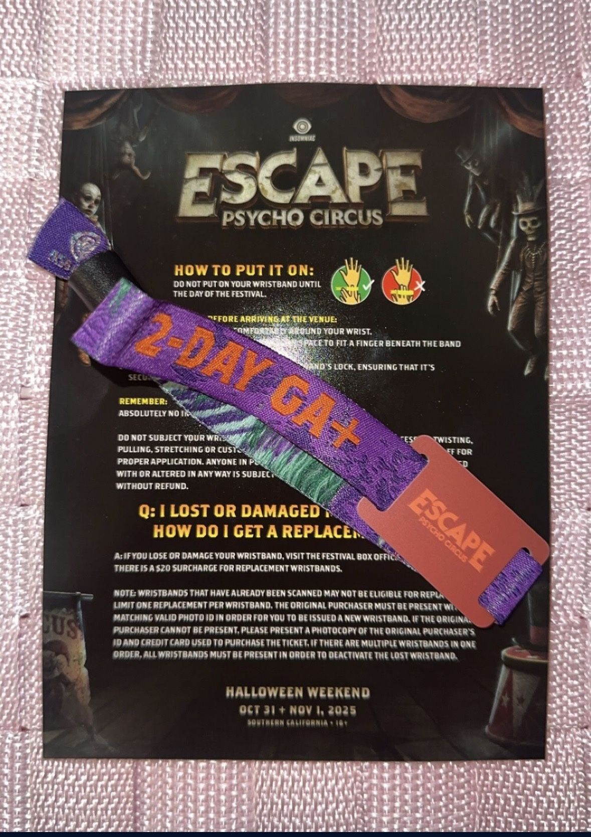 Escape Ticket