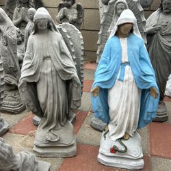 New Virgin Made Out Of Cement 