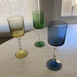 vintage stemware 