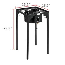 1-Burner 100,000 BTU Outdoor Camping Propane Stove