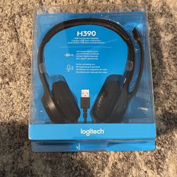 Logitech USB Headset H390 with Noise Cancelling Mic