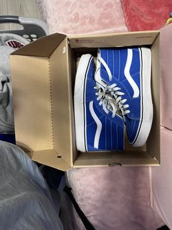 blue high top vans