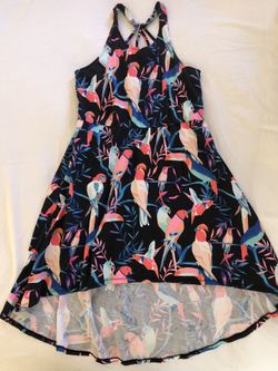 Kid girl lot of 8 summer dresses size 14- the Gap, Old Navy, Justice