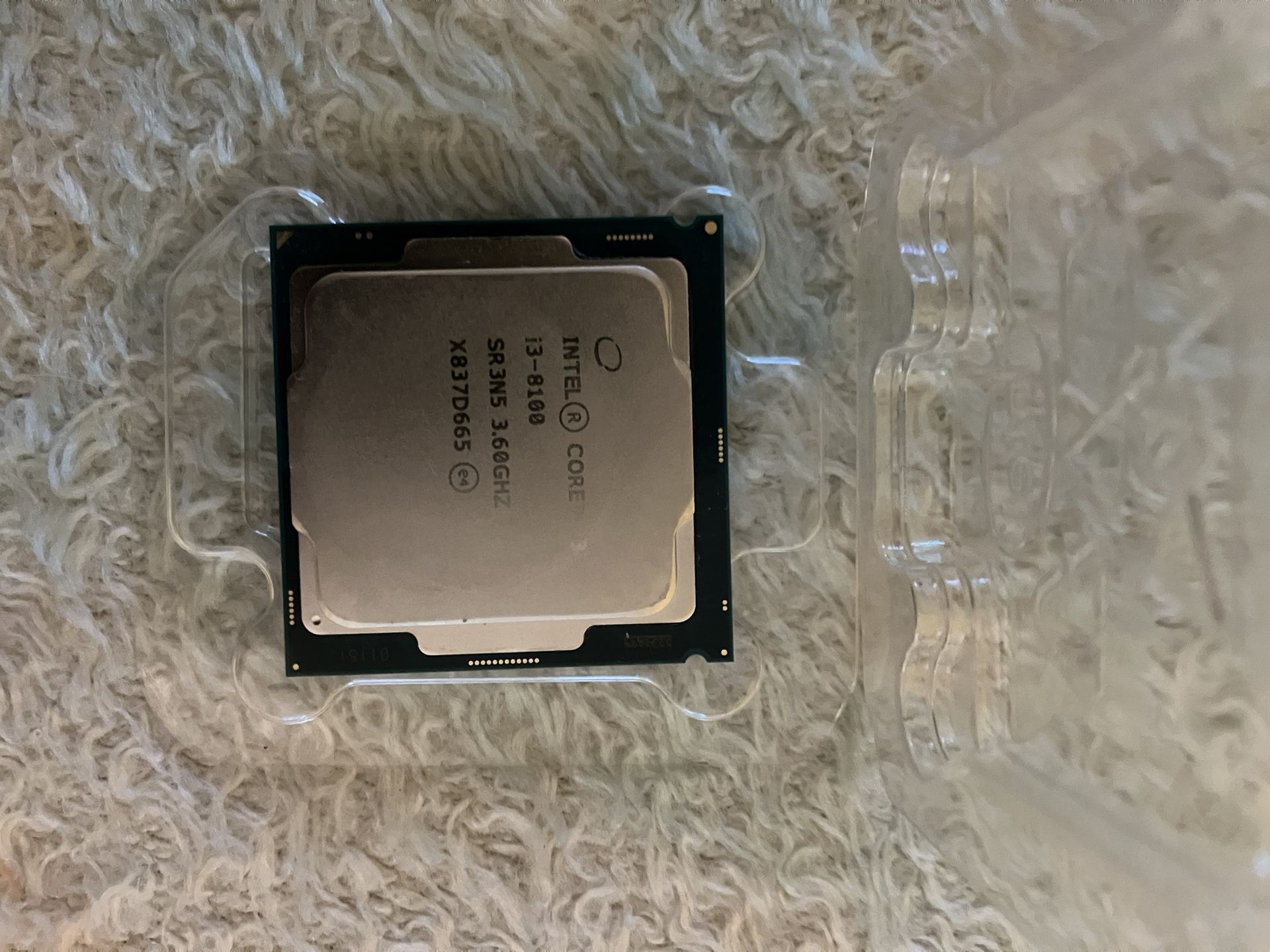 Intel i3 8100 cpu