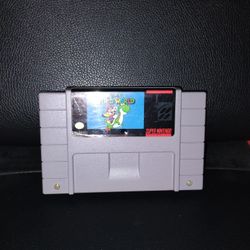 Super Nintendo SNES Game Super Mario World Video Game Cartridge 
