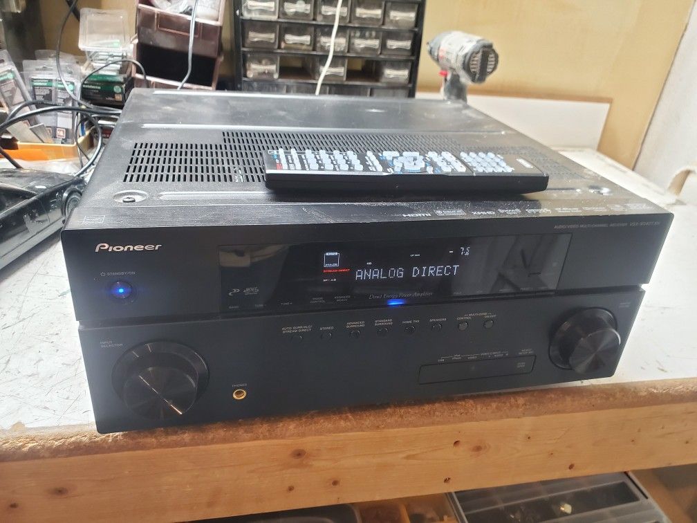 Pioneer Surround Sound Receiver With Remote