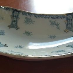 Antique Crescent Dish