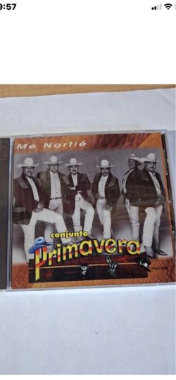 Conjunto Primavera CD Nuevo Me Nortie Fonovisa 1997 Dificil De Conseguir