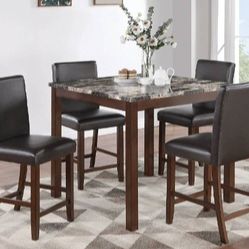 5-Counter Height Dining Table 