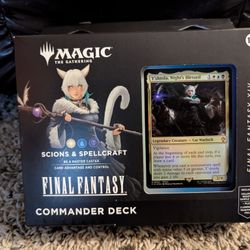 Magic The Gathering Final Fantasy XIV Commander Deck Scions & Spellcraft