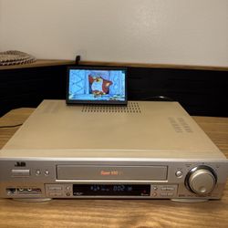 Rare JVC HR-S5600KR Super VHS S-VHS VCR Player Recorder Vintage
