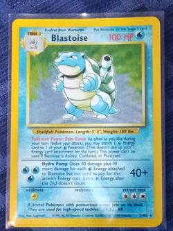 Unlimited Base Set Blastoise