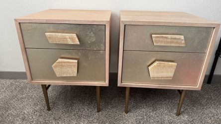 West Elm Nightstands Set of 2