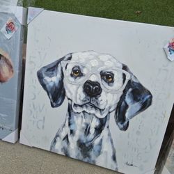Dog Painting Picture Frames