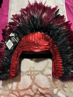 Feather headpiece