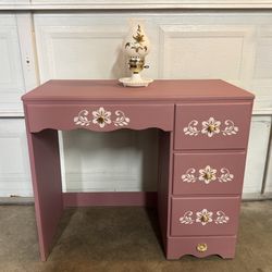 Vintage Wooden Kid Desk 