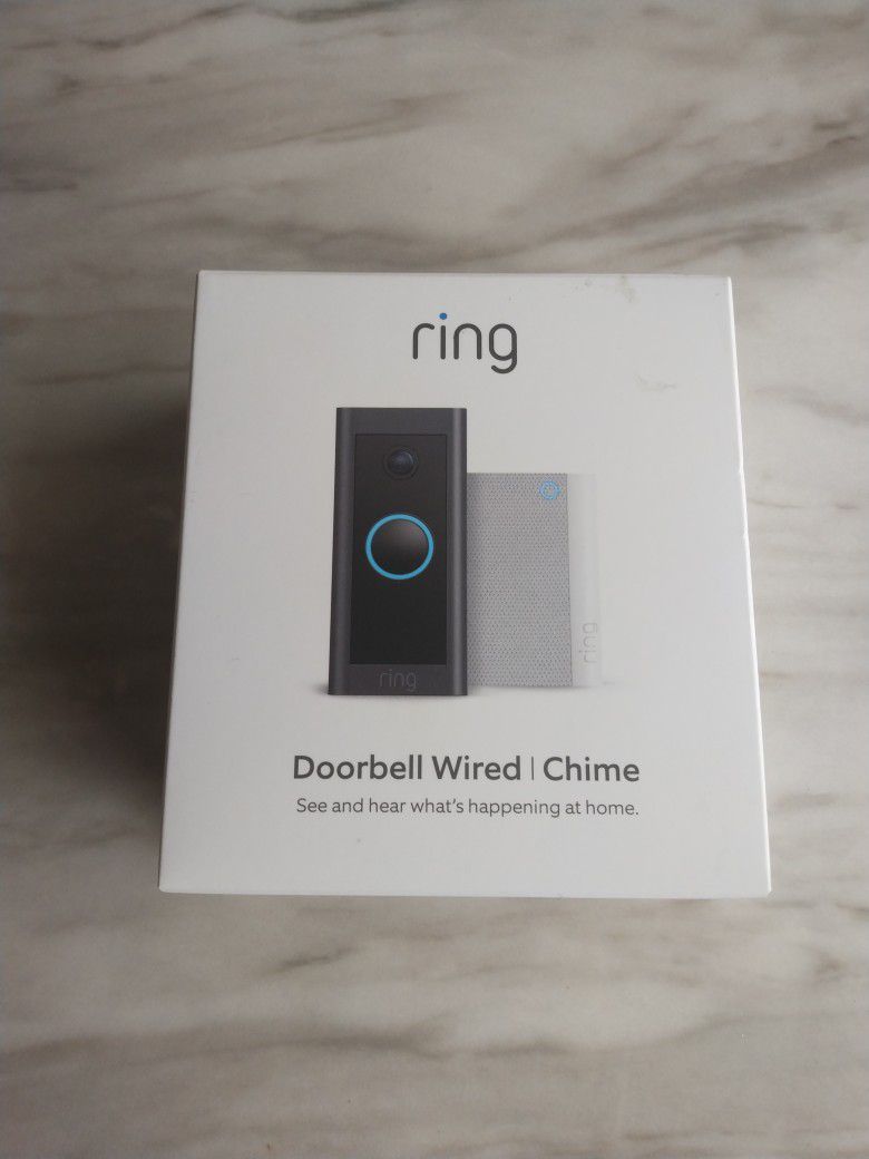 Brand New Ring Doorbell Wired Chime 