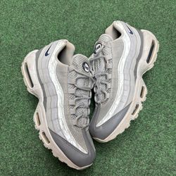 NIKE AIR MAX 95 GREY MIDNIGHT NAVY SIZE 9