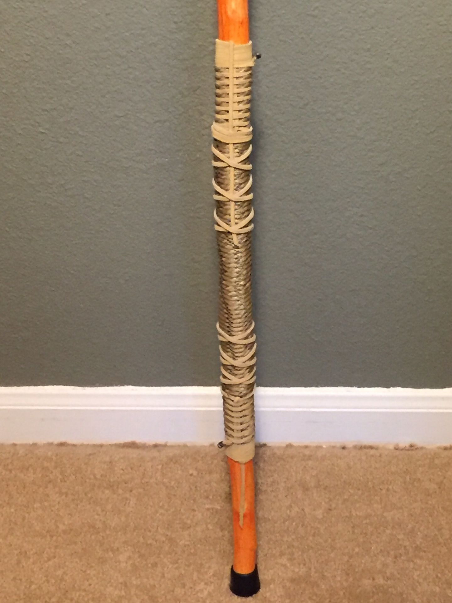 Yucca Hiking Stick In Sunshine Orange