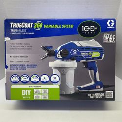 GRACO TRUECOAT 360 26D283 VARIABLE SPEED AIRLESS PAINT SPRAYER OPEN (CMP129505)