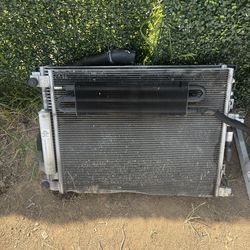 Hellcat radiator set up