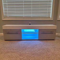 White TV Stand