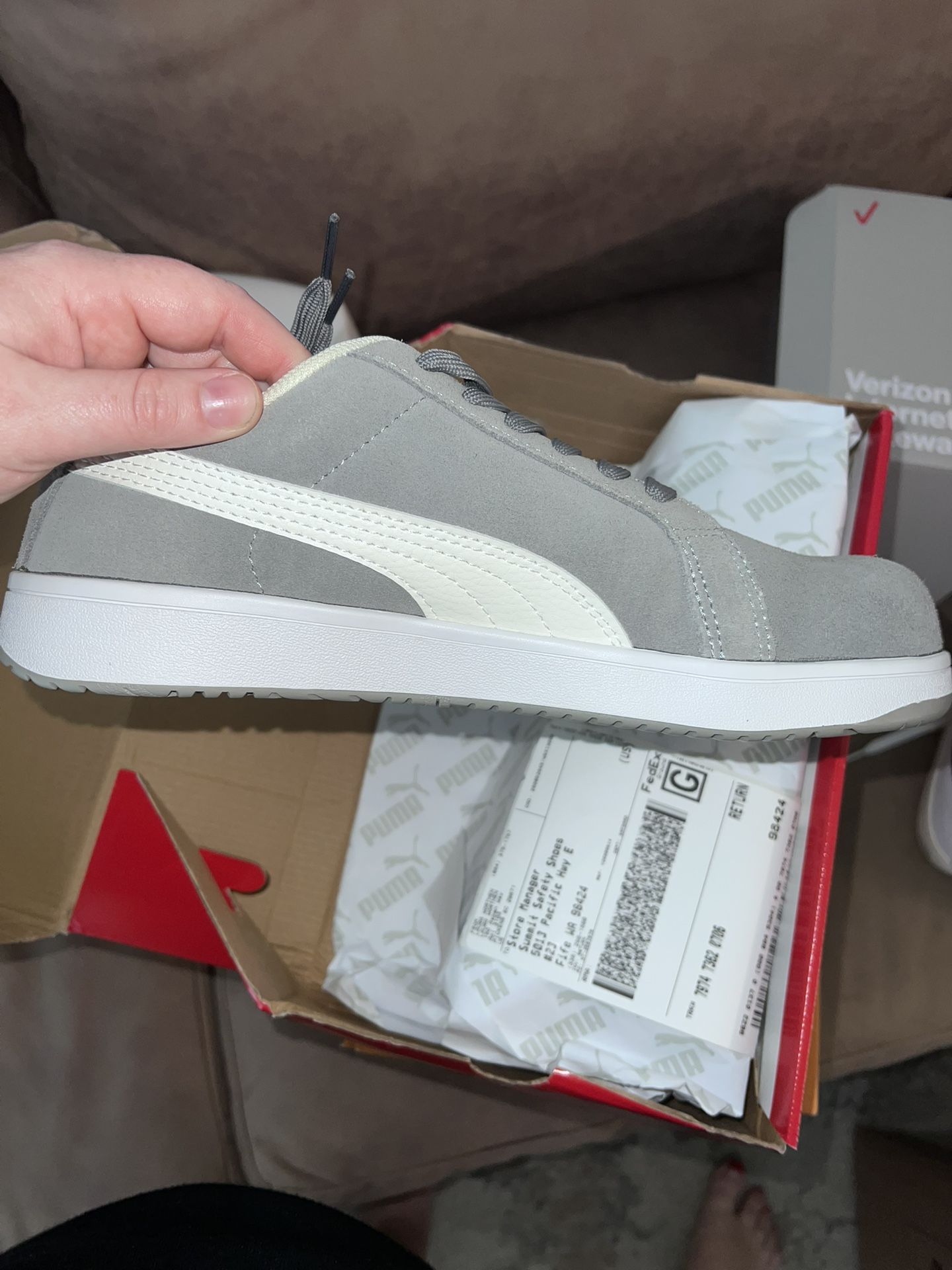 Steel Toe Pumas 