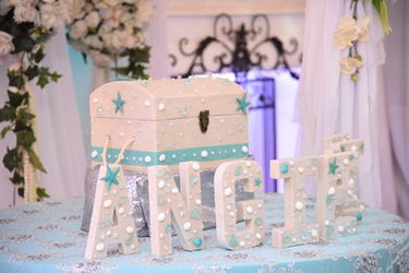Party Themed Letters/Numbers