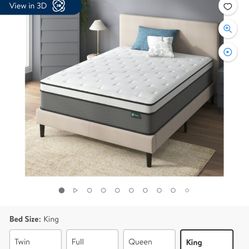 Zinus King Mattress 