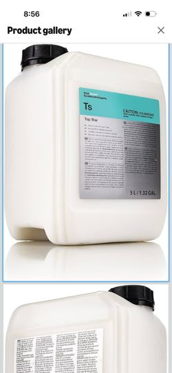 KOCHCHEMIE Koch-Chemie TS - Top Star - 5 Liter Interior Plastic and Vinyl Conditioner with UV Protection for Dash, Vinyl & Leather - Like New OEM Fini