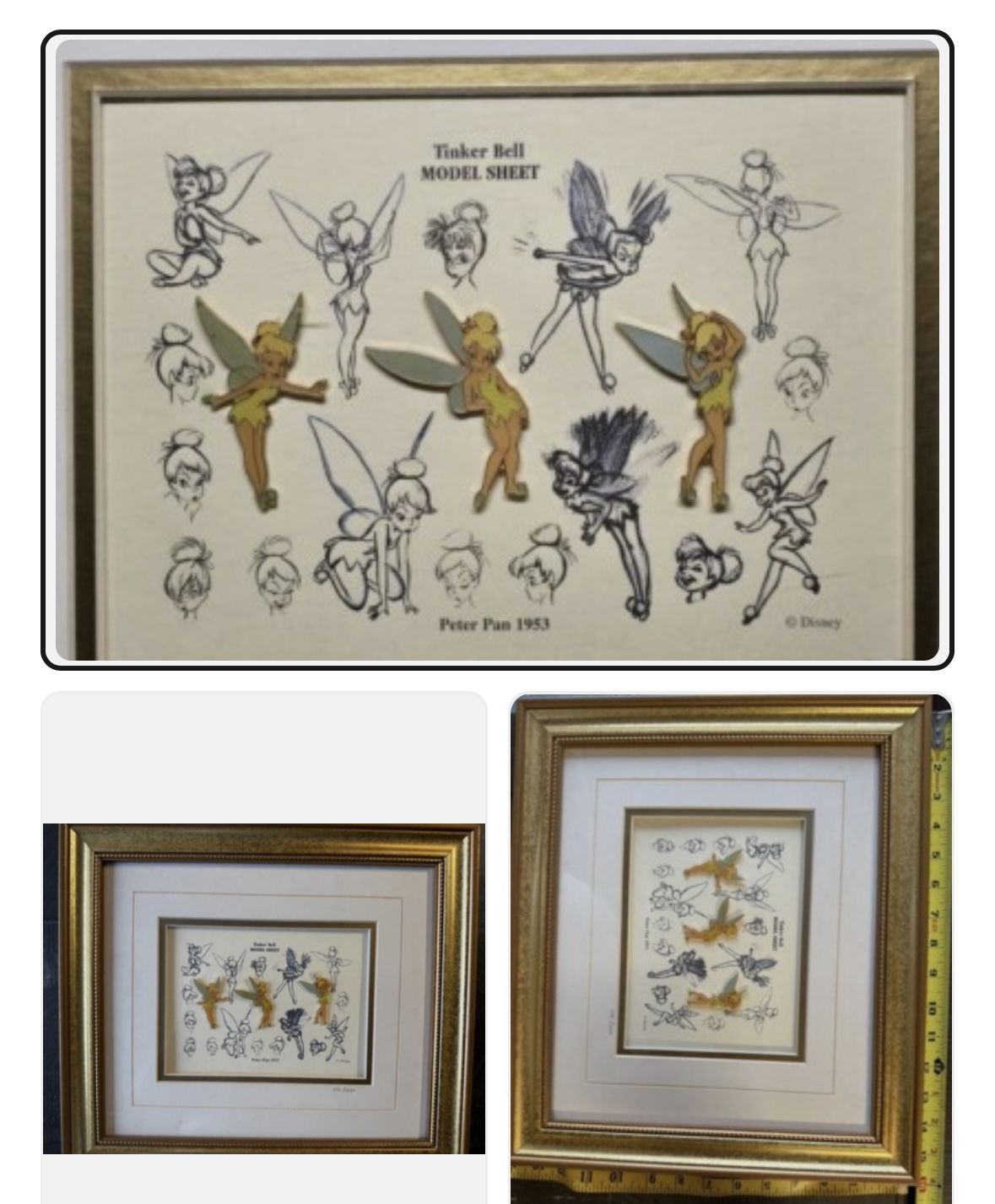 Tinker Bell Model Sheet