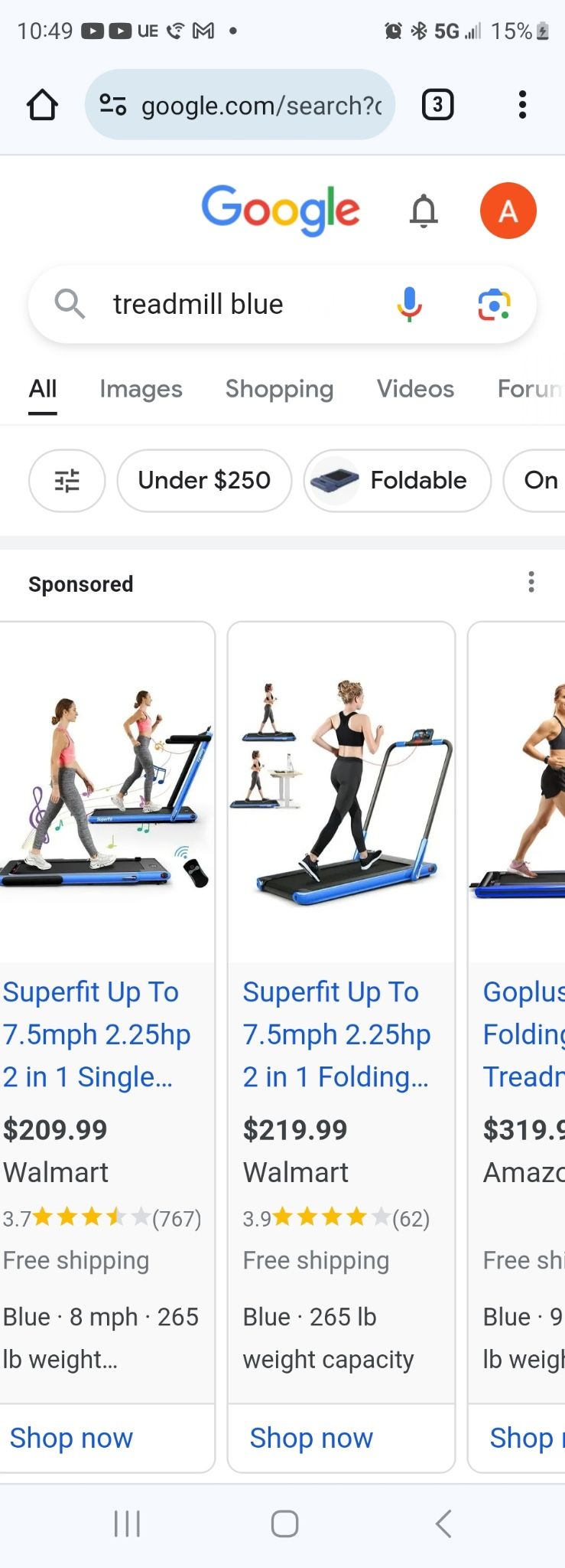 Foldable Treadmill 