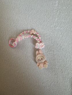 Pink Labubu Keychain