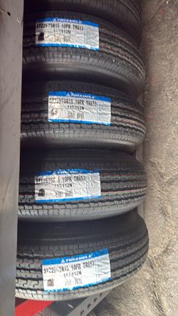 ST 225/75/15 trailer tires 🛞 10ply